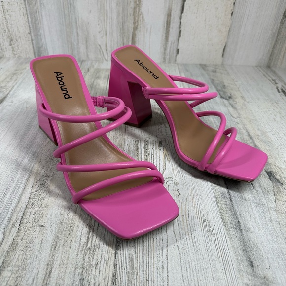 New AboundAustyn Strappy Women's Pink Sandal #770 - Picture 3 of 12